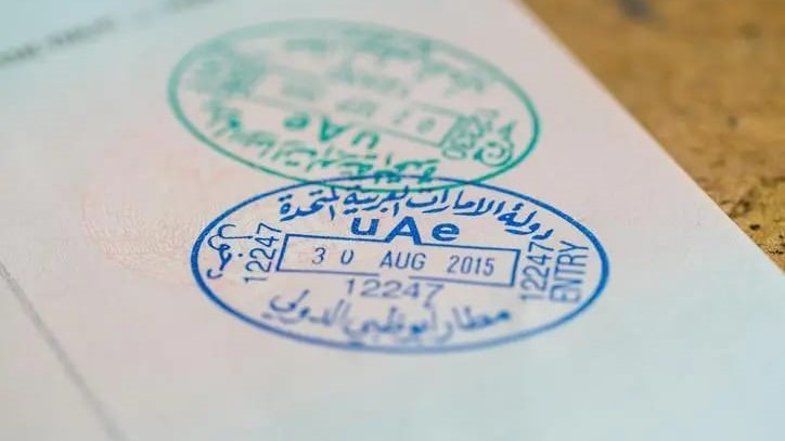UAE BLUE VISA IMAGE