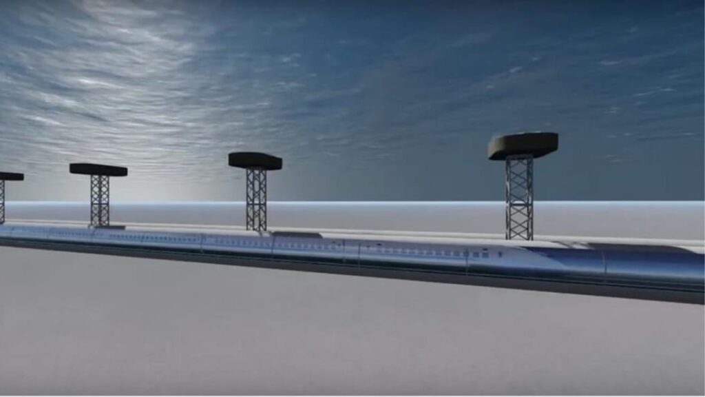 Underwater Dubai-Mumbai train, अंडरवाटर दुबई-मुंबई ट्रेन